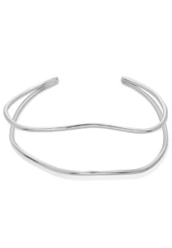 Wave- Armband - Silver 12 Wave- Armband - Silver -Mode Kledingwinkel 5570e9e5cc9947d09d27541f638d8cea