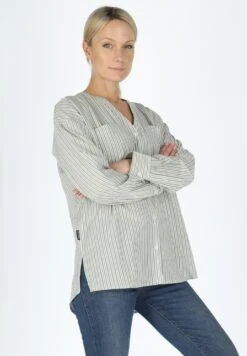 Houston- Blouse - Seaweed Green -Mode Kledingwinkel 5592f0d9b6f54d35bb5184ba86eff033