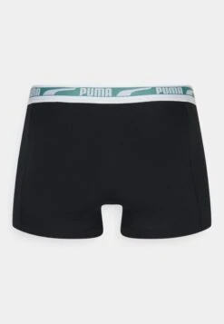 Puma Logo 2 Pack - Onderbroeken - Black/Sage -Mode Kledingwinkel 55931c6ab5c14ba395aab18a8eb43bff