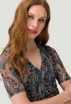 Zero Mit Paisleydruck - Jurk - Dark Bluegreen -Mode Kledingwinkel 55caee85abd04af7bb3113ef5bd2c84b