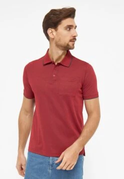 Valencia - Poloshirt - Warm Red Melange
