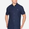 Threadbare Inferno - Overhemd - Navy 1 Threadbare Inferno - Overhemd - Navy -Mode Kledingwinkel 589ec990619b4f96bc39c516d4100203