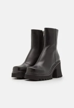 Lamoda Old Friend - Enkellaarsjes Met Hoge Hak - Black -Mode Kledingwinkel 5aad842ae21e435baeaaa32ec2a6e396