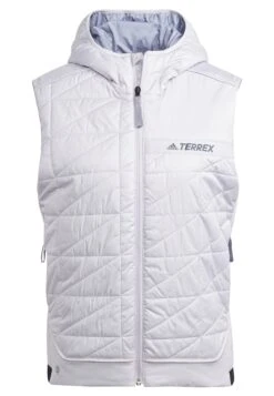 ADIDAS PERFORMANCE W Mt Syn In Ves - Bodywarmer - Silver Dawn