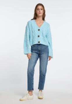 IZIA Cropped Gaya - Vest - Hellblau -Mode Kledingwinkel 5bbc62f9ab904ad088fefe4dbfa0fa06