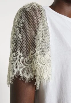 TWINSET Blouse - Bianco/Pizzo Bicolor -Mode Kledingwinkel 5c070e688ee04182bd7a7cc52074342d