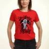 Henry Tiger Nightmare Before Christmas Santa Jack - T-Shirt Print - Red -Mode Kledingwinkel 5de8a2d67f0f4eeda62fb19f687703d5