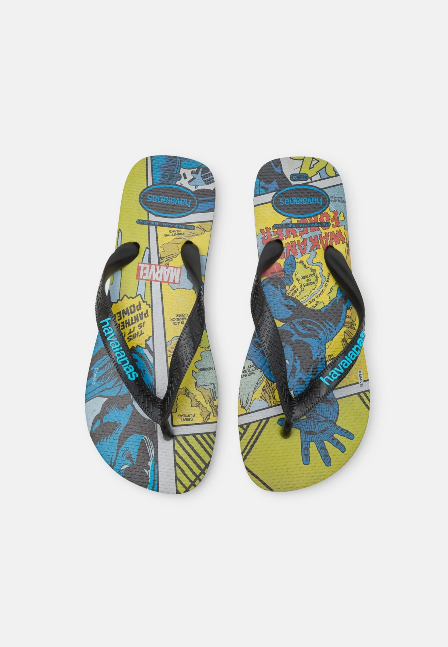 Havaianas Top Marvel Classics Adult Unisex - Teenslippers - Black 3 Havaianas Top Marvel Classics Adult Unisex - Teenslippers - Black