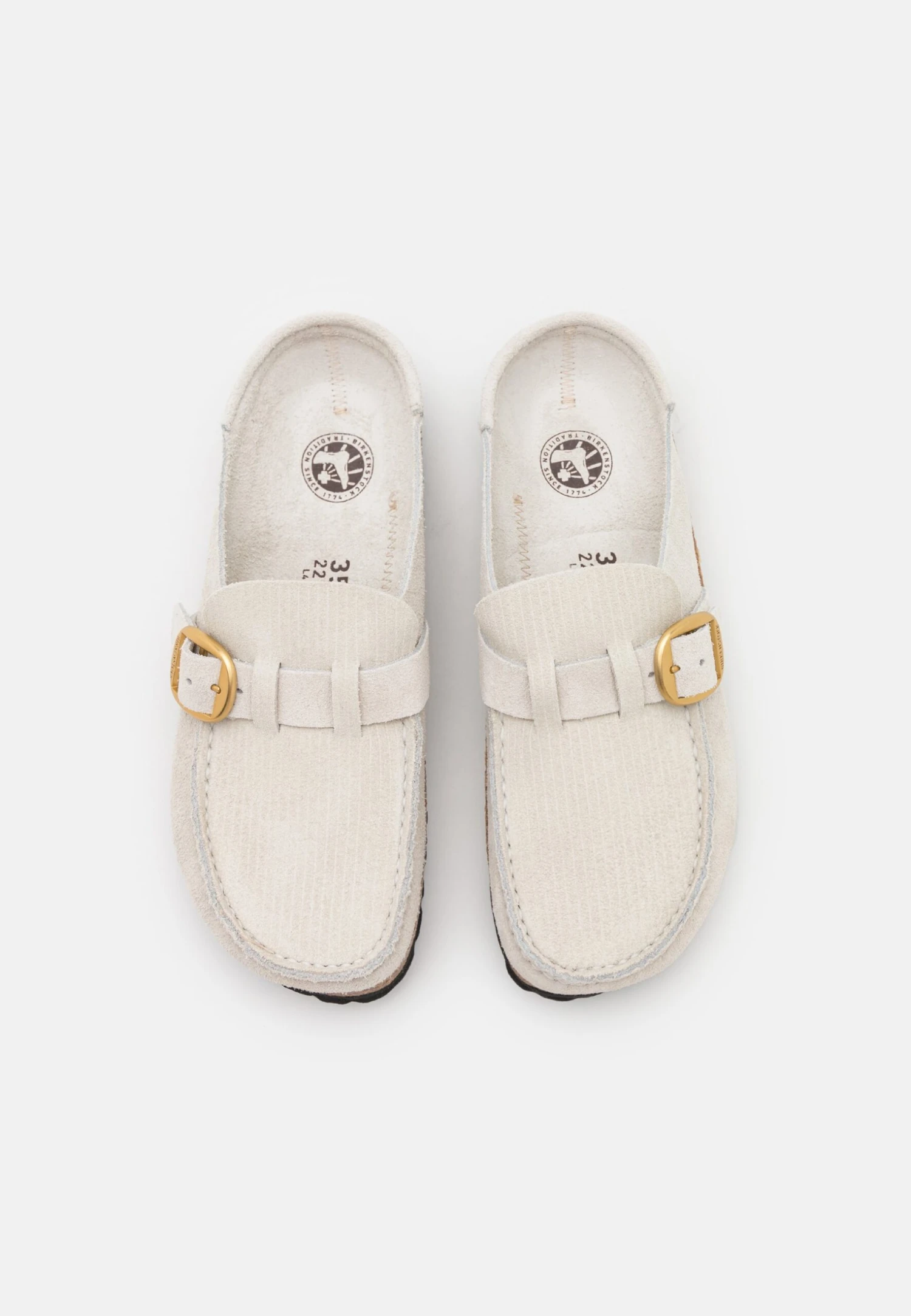 Birkenstock Buckley Leve Narrow - Muiltjes - Antique White 9 Birkenstock Buckley Leve Narrow - Muiltjes - Antique White - Afbeelding 7
