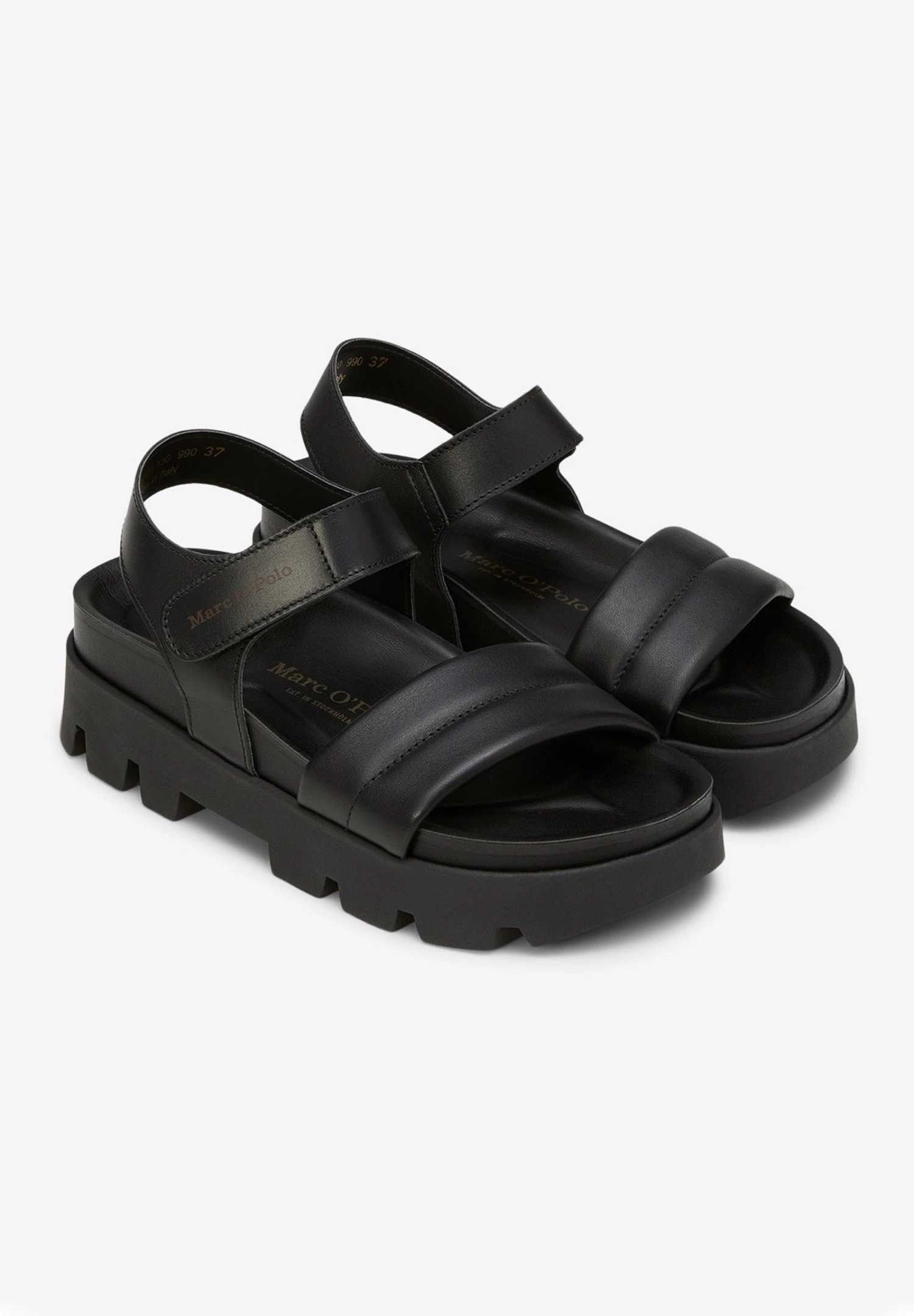 Marc O'Polo Bulky-Mit Ergonomisch Geformtem Fussbett - Sandalen Met Plateauzool - Black 8 Marc O'Polo Bulky-Mit Ergonomisch Geformtem Fussbett - Sandalen Met Plateauzool - Black - Afbeelding 6