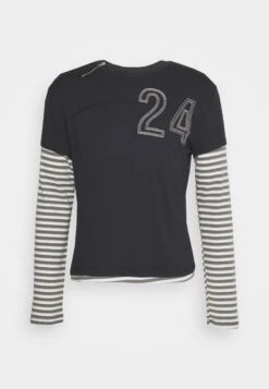 Jaded London Double Layer Stripe- Longsleeve - Blue -Mode Kledingwinkel 62229c2af98341ce801dede862acd406