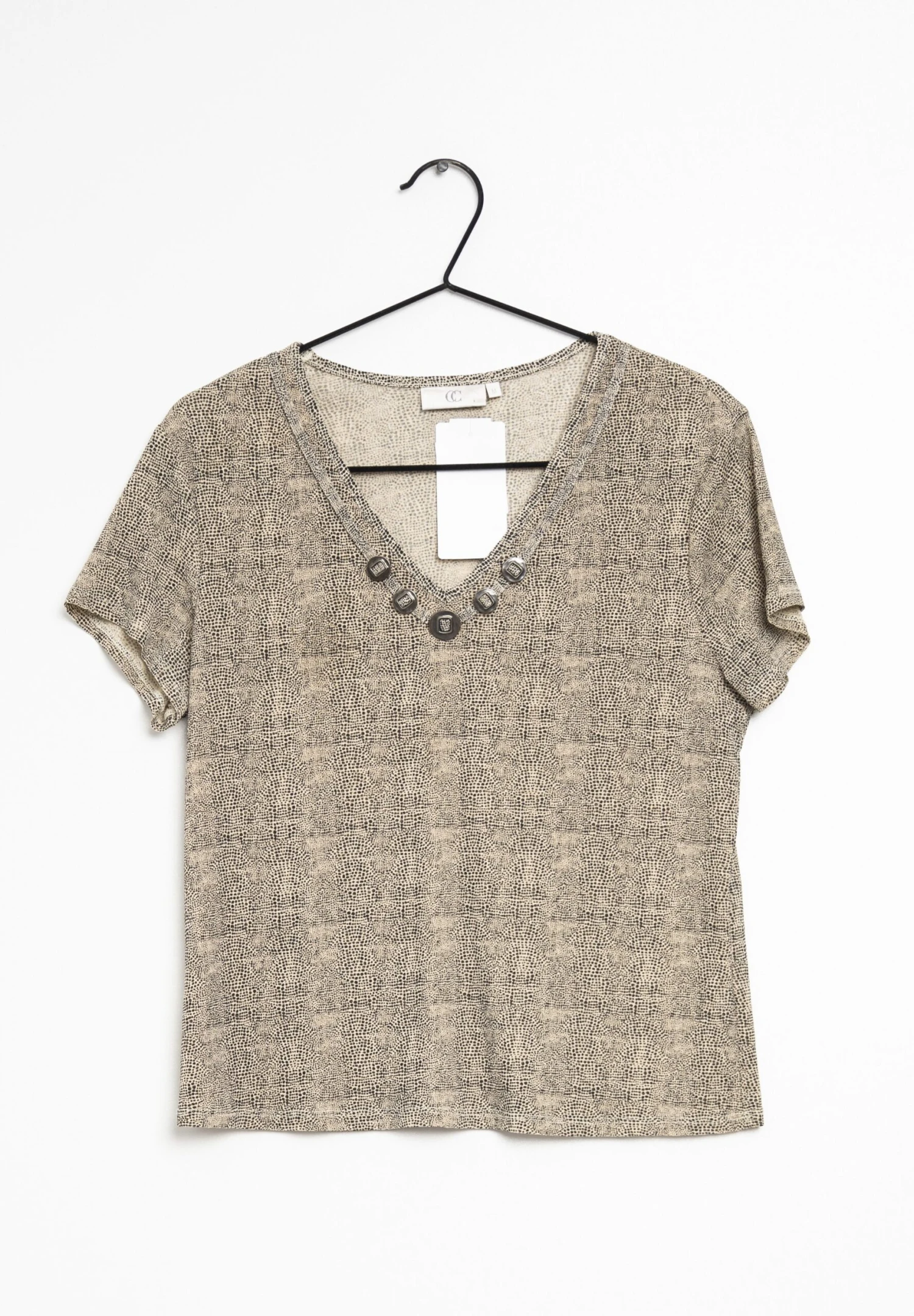 T-Shirt Print - Brown 2 T-Shirt Print - Brown