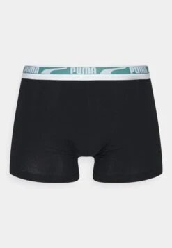 Puma Logo 2 Pack - Onderbroeken - Black/Sage -Mode Kledingwinkel 62f4aaced79a46a989b19e1629b8098f