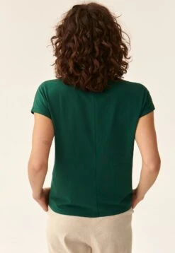 Szajna - T-Shirt Basic - Green -Mode Kledingwinkel 63598ea6f8c6439d8a3d1a578e280bab