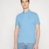 Hackett London Slim Fit Logo - Poloshirt - Summer Blue -Mode Kledingwinkel 63ce957bc3974e2bbff2e6813d17c669
