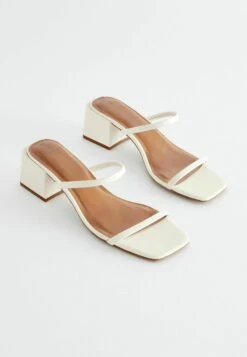 Next Forever Comfort Two Band Block Heel Regular Wide Fit - Muiltjes Met Hak - Bone White 8 Next Forever Comfort Two Band Block Heel Regular Wide Fit - Muiltjes Met Hak - Bone White -Mode Kledingwinkel 64e218833f714188b37565e620eb2541