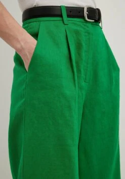 NA-KD Mit Weiten Beinen - Broek - Dark Green -Mode Kledingwinkel 65139d8830994fefac3eaeb54fea9a2f