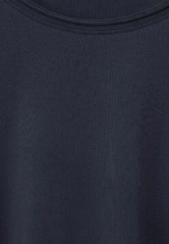 Cecil Basic Uni- T-Shirt Basic - Blau -Mode Kledingwinkel 65570d100a9f4ce5b7d9d6b29c2598cc