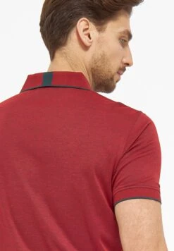 Valencia - Poloshirt - Warm Red Melange -Mode Kledingwinkel 657e1c02a97b4a9cbc0b2974942b1b6e