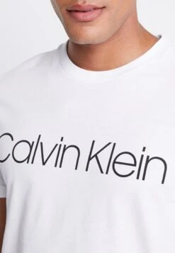Calvin Klein Front Logo 2 Pack - T-Shirt Print - White/Grey -Mode Kledingwinkel 6595f6f9d4734008bab99b6218e6e29e