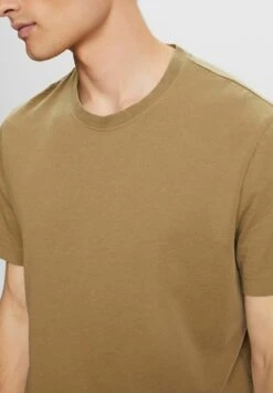 Edc By Esprit Rundhals Aus - T-Shirt Basic - Khaki Green 15 Edc By Esprit Rundhals Aus - T-Shirt Basic - Khaki Green -Mode Kledingwinkel 6615650505914826af9166f6077ad224