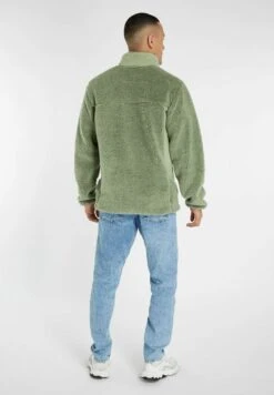Sweater Met Rits - Green Spray -Mode Kledingwinkel 6635acc79b15481c84f616bdf909aefc
