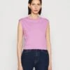 Anna Field T-Shirt Basic - Lilac -Mode Kledingwinkel 674930f13ad44c2482bec70d8261274e