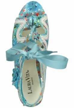 Laura Vita Sandalen Met Hoge Hak - Turquoise -Mode Kledingwinkel 67bfb53c2a714db6be5f8b357326f04e