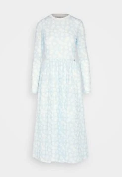 TOM TAILOR Denim Printed Collar Dress - Jurk - Light Blue -Mode Kledingwinkel 68887144ae1e405d864a5ab4f55fb547