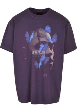 Le Papillon Oversize- T-Shirt Print - Purplenight