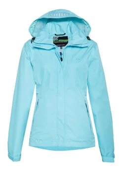Lea - Outdoorjas - Light Blue -Mode Kledingwinkel 69fe142dcf0943c3bc7a686e917f96ee