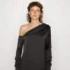 Notes Du Nord Frances Drape Blouse - Blouse - Noir -Mode Kledingwinkel 6ab5c0fcb1344753a91aa2e362e903a7