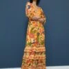 Farm Rio Rio Tapestry Dress - Maxi-Jurk - Rio Tapestry Yellow