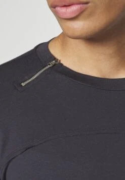 Jaded London Double Layer Stripe- Longsleeve - Blue -Mode Kledingwinkel 6b1ffcbebbce4a31a36724427ddd6441