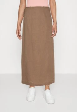 Selected Femme Slfeloisa Ankle Wrap Skirt - Wikkelrok - Tigers Eye