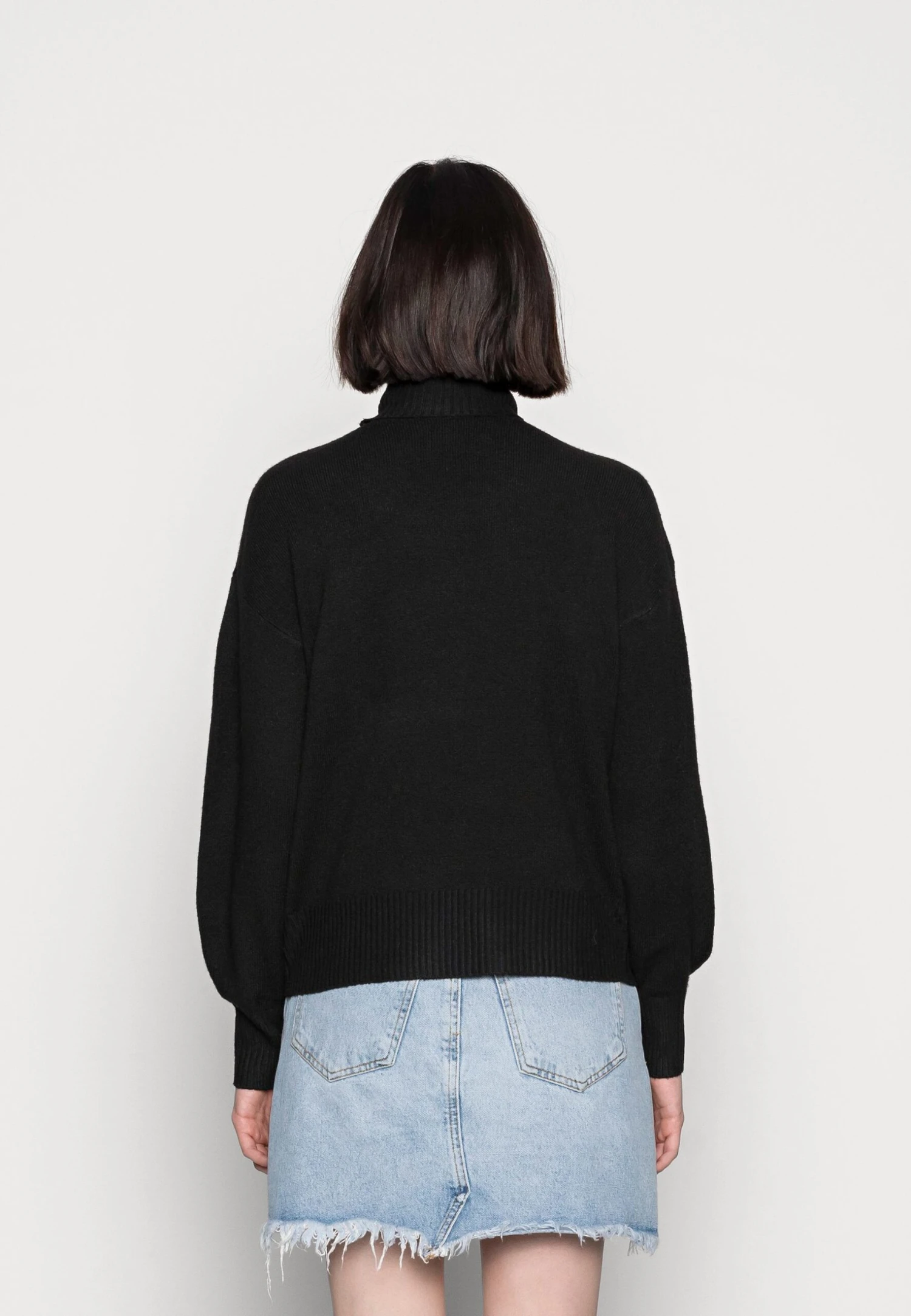 Pieces Pccava High Neck - Trui - Black 5 Pieces Pccava High Neck - Trui - Black - Afbeelding 3