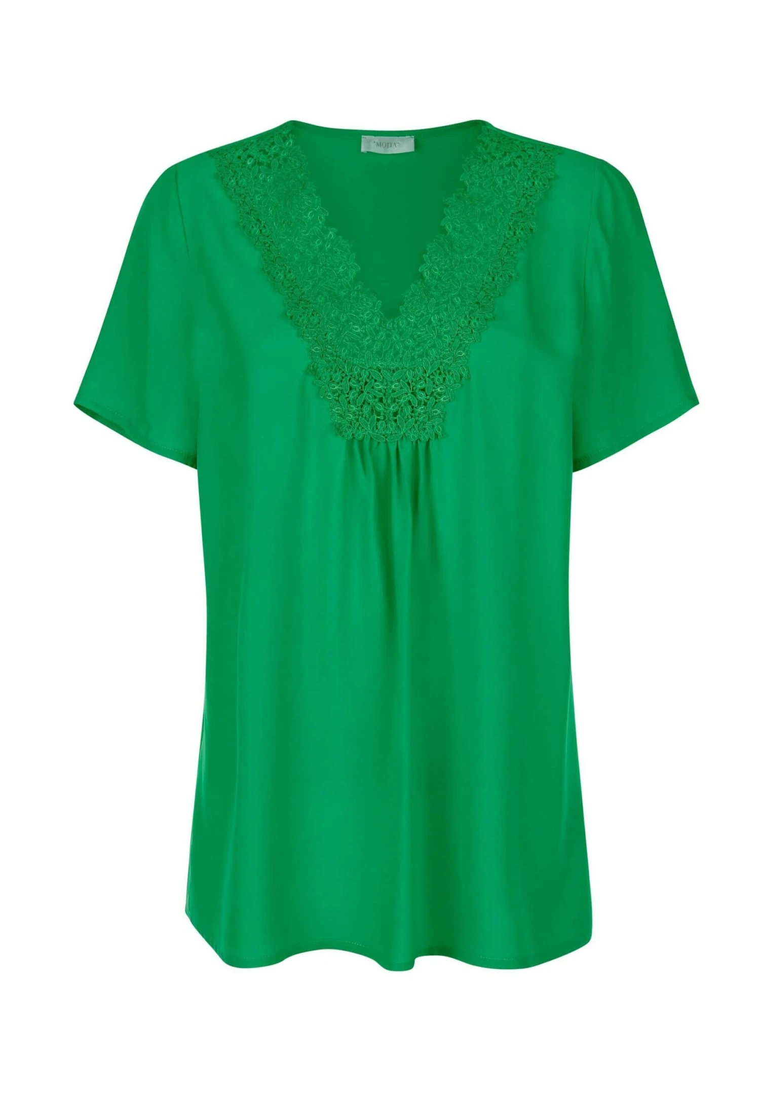 Schlupf - Blouse - Grün 8 Schlupf - Blouse - Grün - Afbeelding 6