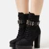 Guess Biola - Veterboots - Black -Mode Kledingwinkel 6cba684dffe34bc58d1ada913fb743c3