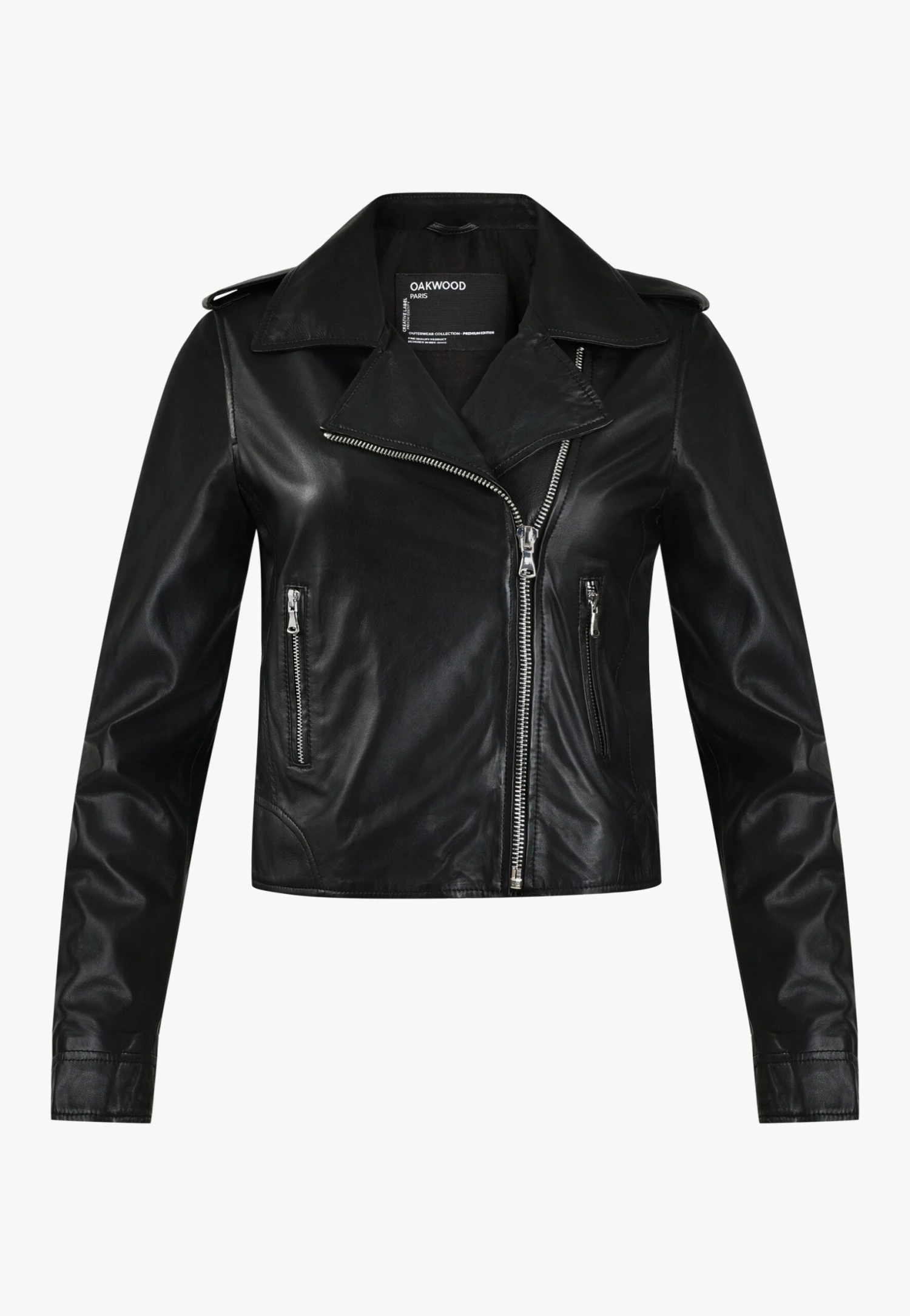 Oakwood Kitty - Leren Jas - Black 8 Oakwood Kitty - Leren Jas - Black - Afbeelding 6