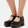 KOI FOOTWEAR Vegan Tira Classic Mary Janes - Plateaupumps - Black