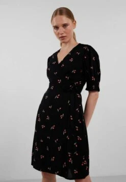 Pieces- Jurk - Black