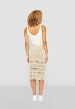 URBAN CLASSICS 3/4 Crochet - Kokerrok - Softseagrass -Mode Kledingwinkel 6d2463c7fd034c16b81bb9b2e665b7fb