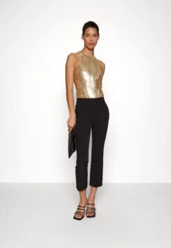 Patrizia Pepe Camicia - Top - Shiny Gold-Colored -Mode Kledingwinkel 6d9f80f2eb154267b8fd094e5756931e
