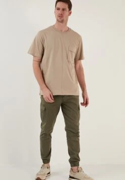 Regular Fit - T-Shirt Basic - Mink -Mode Kledingwinkel 6dd28f3944cd498fbaa3f4dcad052a9c