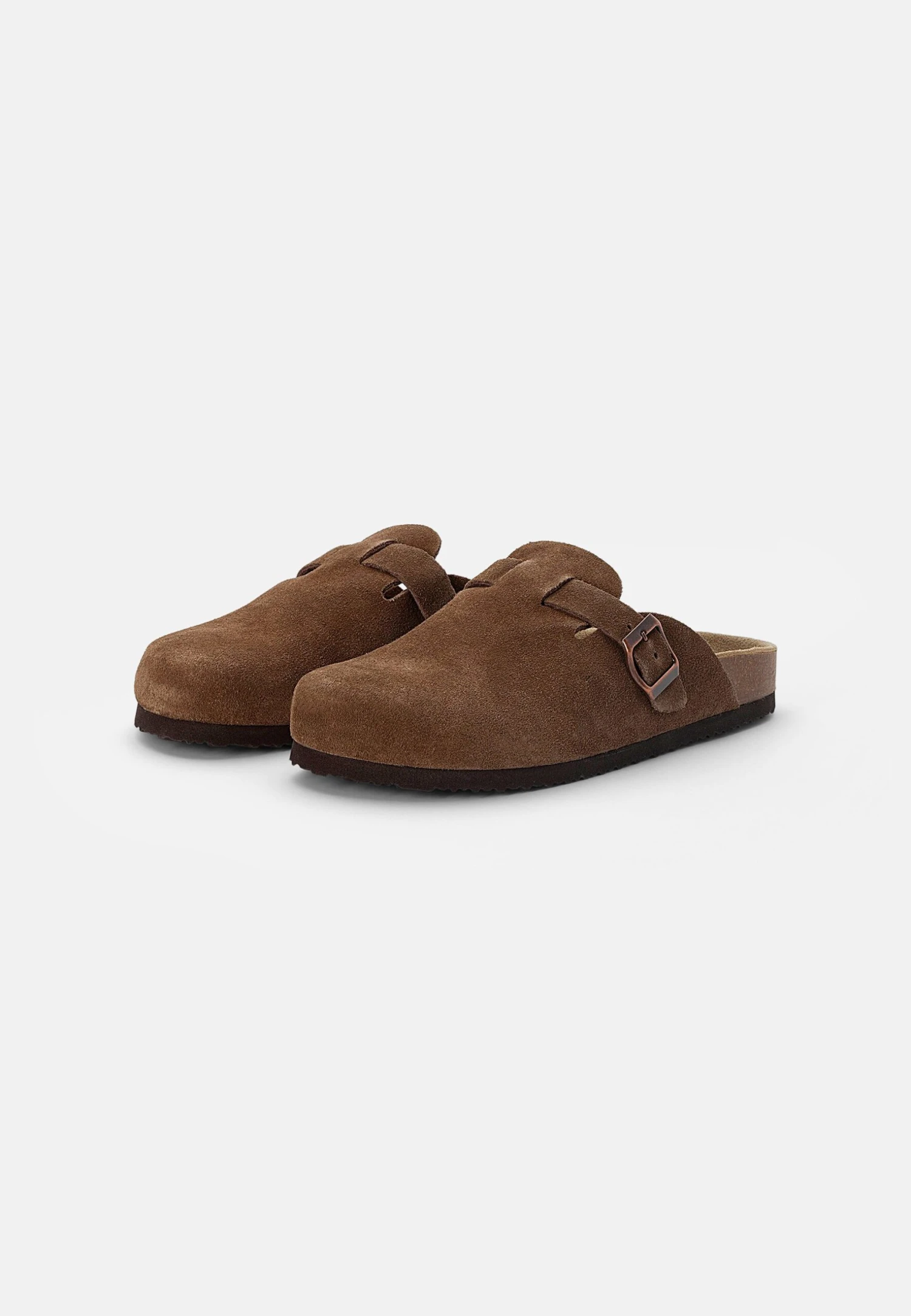 Pier One Leather Unisex - Pantoffels - Brown 4 Pier One Leather Unisex - Pantoffels - Brown - Afbeelding 2