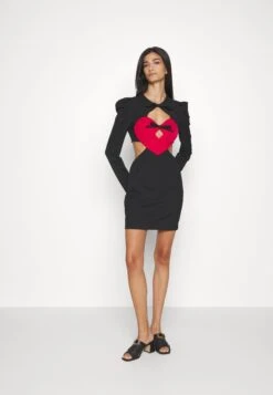 Cocktailjurk - Fantasy Print Black -Mode Kledingwinkel 706e964e918143f2a483dc8b10bb1e55