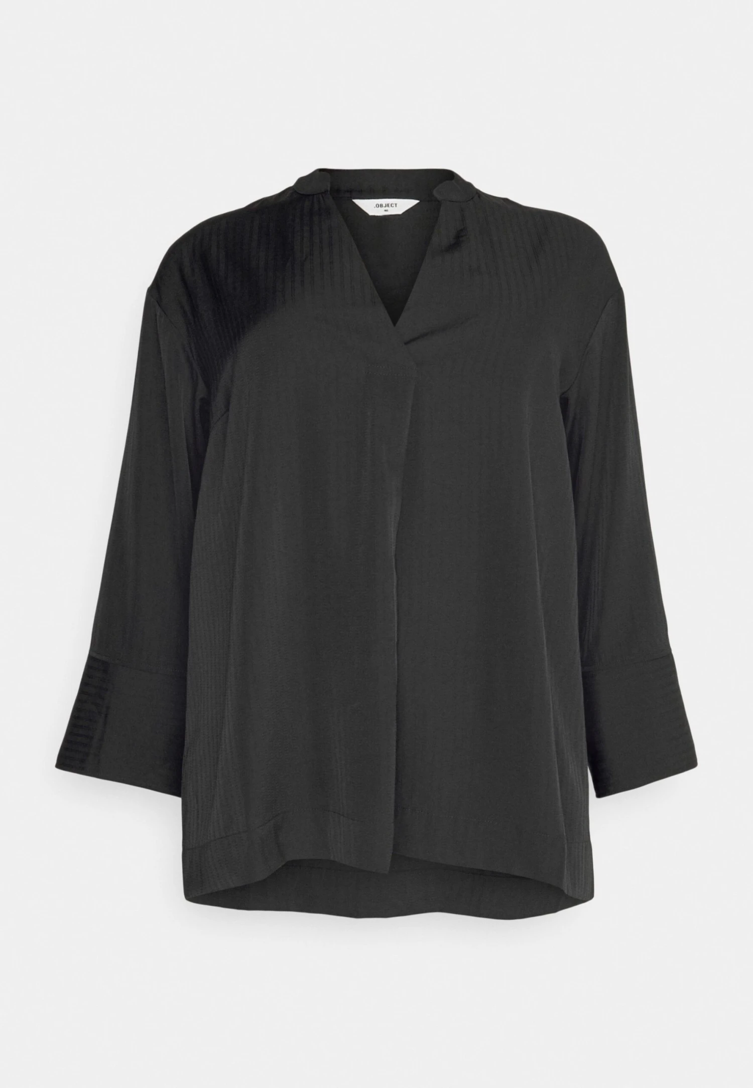 Objalbi Tunic - Blouse - Black 9 Objalbi Tunic - Blouse - Black - Afbeelding 7