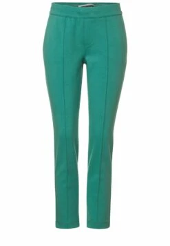 STREET ONE Scuba - Broek - Grün -Mode Kledingwinkel 7259ab0b238642839417297881300b33