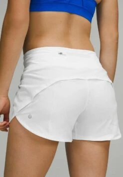 Lululemon Speed Up Mr *Lined 10 Cm - Korte Broeken - White -Mode Kledingwinkel 72db03fb7e9c46889e60d16923c83e56