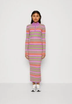 Yaspepper Dress- Gebreide Jurk - Iris Orchid/Pepper